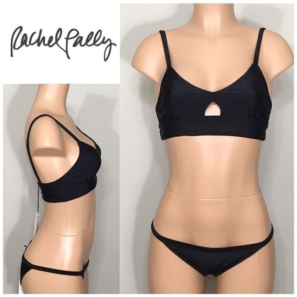 Rachel Pally black bikini. XS-top/S-bottom. NWT - Picture 1 of 5